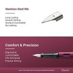 Lamy AL-Star Black Purple Fine Nib Pen Set