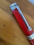 Montegrappa Cherry Red Ballpoint Pen with Cartridge
