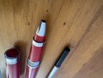 Montegrappa Cherry Red Ballpoint Pen with Cartridge