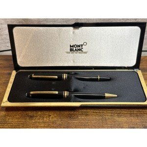 Mont Blanc Ballpoint & Fountain Pen Set with Refills
