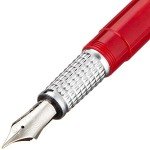 Aurora Alpha Rosso Fountain Pen - EF Extra Fine