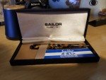 Sailor 1911 Magellan Tortoise Shell Rollerball Pen
