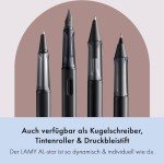 LAMY AL-Star Black Fountain Pen with Ergonomic Grip