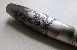Montegrappa Fortuna Skull Silver & Red Rollerball Pens