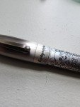 Montegrappa Fortuna Skull Silver & Red Rollerball Pens