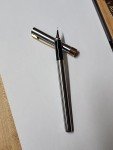 Aurora Marco Polo Silver and Gold Fountain Pen