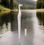 Pelican White Novelty Pen with Black Ink