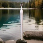 Pelican White Novelty Pen with Black Ink