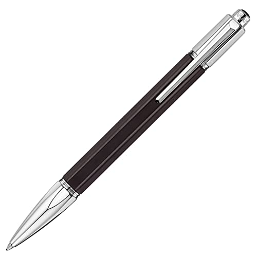 CARAN D'ACHE 4480-086 Ballpoint Pen, Varirus, Ebony Silver