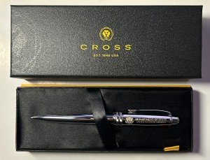 Chrome Cross Metal Pencil from Department of State