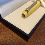 Sailor 1911 Standard Yellow Fountain Pen with Converter