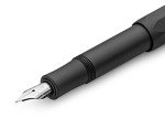 Kaweco AL SPORT Black Fountain Pen - Medium Nib