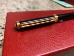 Mont Blanc Vintage Black and Gold Pen