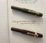 Kaweco Sport Fountain Pens, Dark Olive & Bordeaux