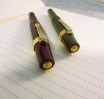 Kaweco Sport Fountain Pens, Dark Olive & Bordeaux