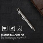 TACRAY Titanium Mini Bolt Action Pocket Pen