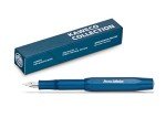 Kaweco Toyama Teal Fountain Pen with Chrome Clip