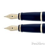 Aurora Ipsilon Black 14K Fine Nib Set