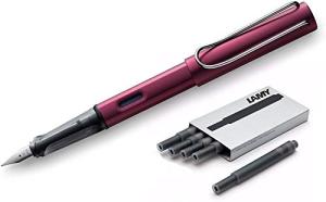 LAMY AL-Star Fountain Pen in Black Purple Set