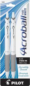 Pilot Acroball PureWhite Fine Point Retractable Pen