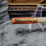 Kaweco Student 70s Soul Fountain Pen - Orange/Cream