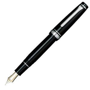Sailor Professional Gear Fountain Pen, Silver and Black