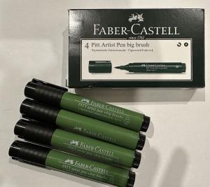 Faber-Castell Pitt Big Brush Pens - Chromium Green
