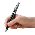 Montegrappa Armonia Medium Fountain Pen - Black