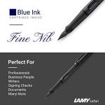 Lamy Safari Charcoal Fountain Pen Set with Ink