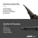 Lamy Safari Charcoal Fountain Pen Set with Ink