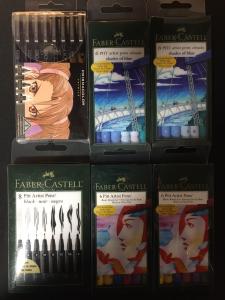 Faber-Castell Prismacolor Artist Pen Set of 6