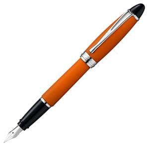 Aurora Ipsilon Fountain Pen, Satin Orange, Fine Point