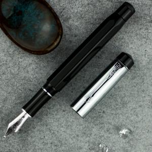 Kaweco Elite Black & Chrome Fountain Pen