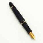 Aurora 88 Fountain Pen Black Satin Rose Gold