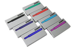 Lamy Fountain Pen Ink Cartridges, 7 Pack Set