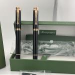 Montegrappa Ducale Black Rose Gold Pen Set