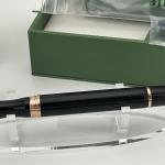 Montegrappa Ducale Black Rose Gold Pen Set