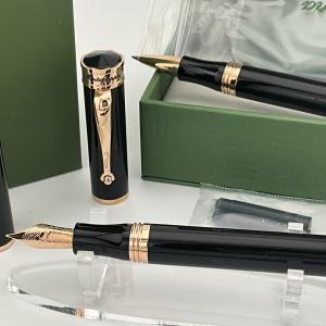 Montegrappa Ducale Black Rose Gold Pen Set