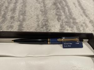 Pelikan Suberene K400 Blue Stripe Ballpoint Pen