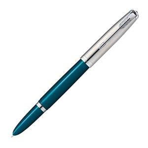Parker 2123509 Fine Point Fountain Pen - Teal Blue