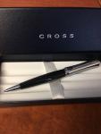 Cross Parasol Chrome and Black Ballpoint Pen
