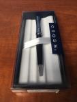Cross Parasol Chrome and Black Ballpoint Pen