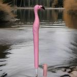 Pelican Pink Refillable Novelty Pen - Black Ink