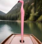 Pelican Pink Refillable Novelty Pen - Black Ink