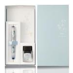 Sailor First Snow Fountain Pen and Notepad Set