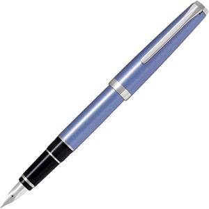 Pilot Metal Falcon Fountain Pen, Sapphire Barrel