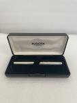 Aurora Hastil Fountain Pen, Solid Silver 14K Nib