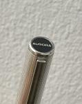 Aurora Hastil Fountain Pen, Solid Silver 14K Nib