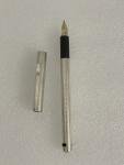 Aurora Hastil Fountain Pen, Solid Silver 14K Nib