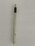 Aurora Hastil Fountain Pen, Solid Silver 14K Nib